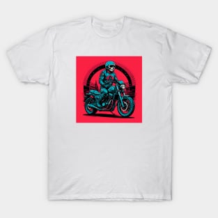 Skull biker T-Shirt